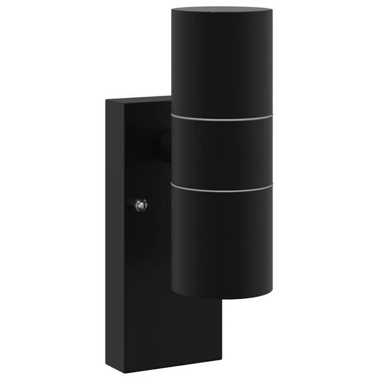 Applique murale extérieure - Lampe murale extérieure Noir 7 x 10 x 22 cm g257 - Image 1