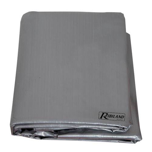 Ribimex - Housse 90 grammes grise pour chaises empilables ou fauteuil 70x70xh110 cm - Imagen 1