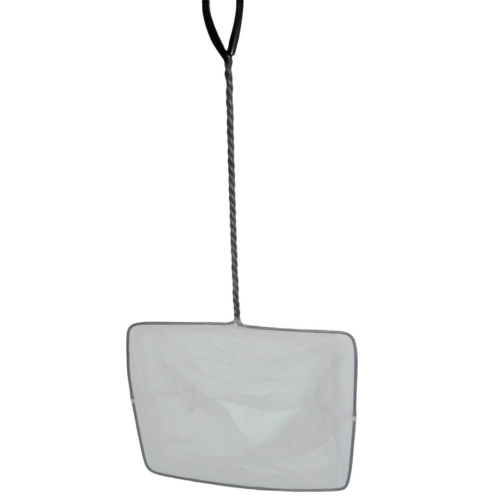 animallparadise - Epuisette filet blanc, maille fine, 25 cm x 22 x 55 cm,  aquarium - Imagen 3