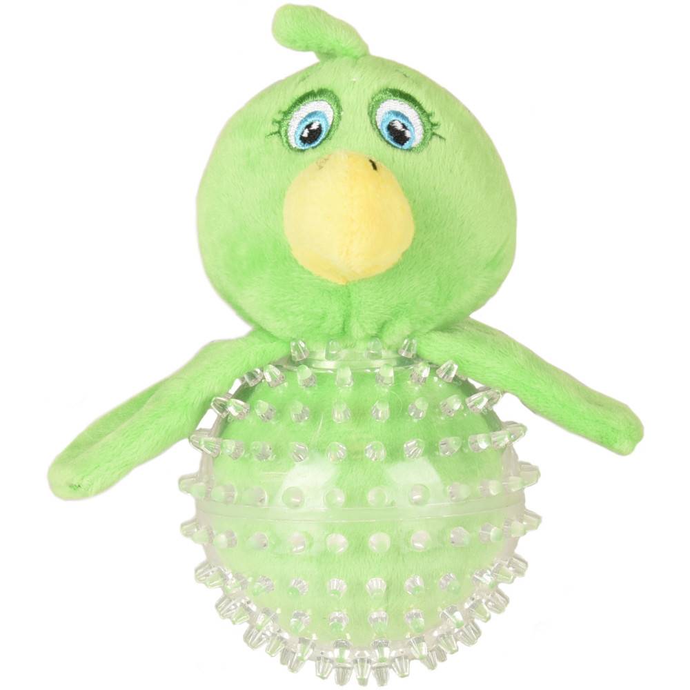 Flamingo - Jouet pour chien Poulet WILCO vert longueur 16 cm env