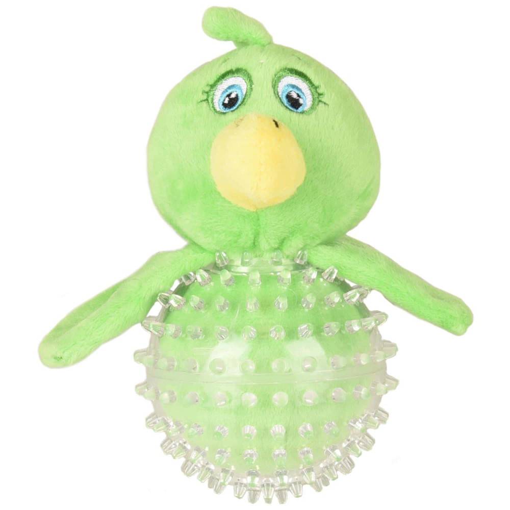 Flamingo - Jouet pour chien Poulet WILCO vert longueur 16 cm env - Imagen 2