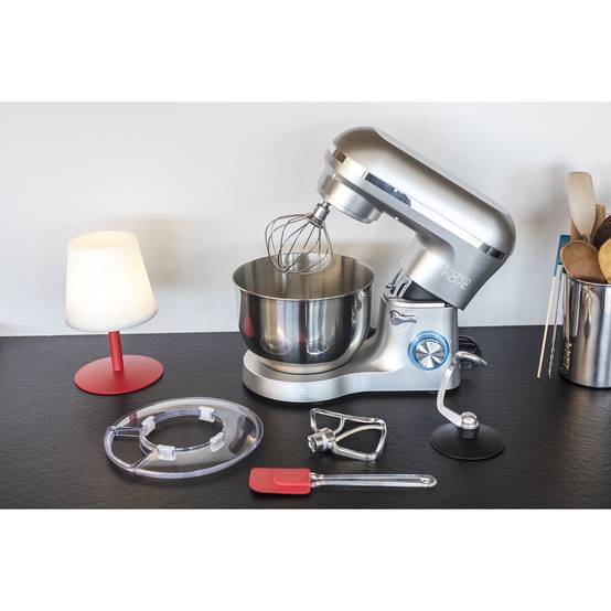 Robot patissier multifonction 5.5l 1500w gris BAT-1518-N Kitchen Move - Image 5