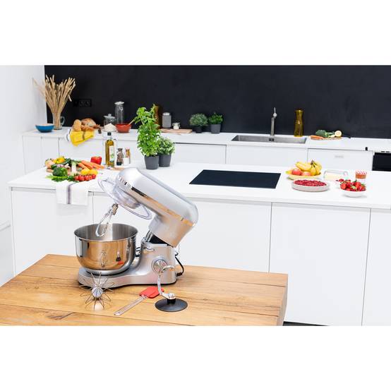 Robot patissier multifonction 5.5l 1500w gris BAT-1518-N Kitchen Move - Image 7