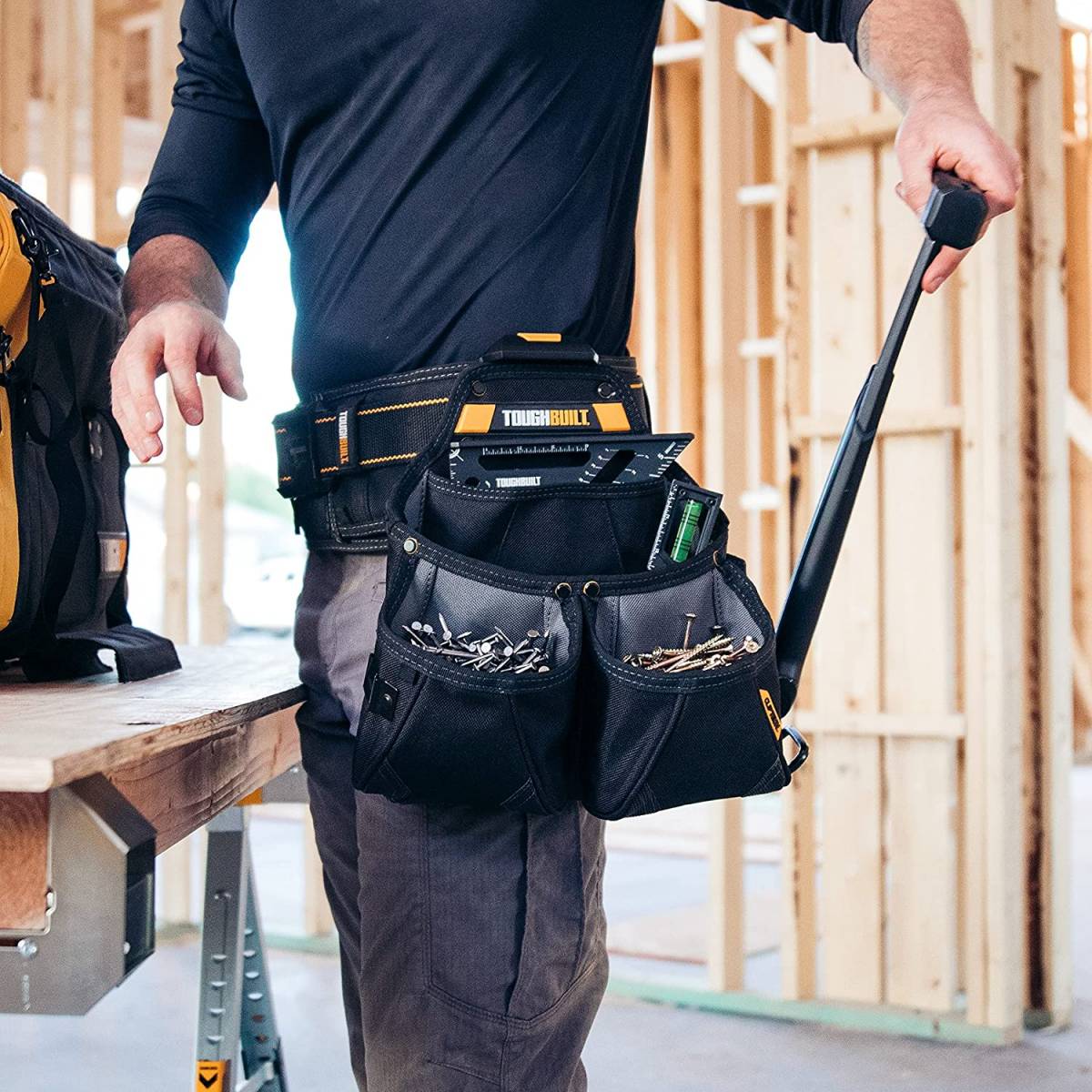 Poche à outils pour charpentier - TOUGHBUILT - TB-CT-02-BEA - Imagen 8