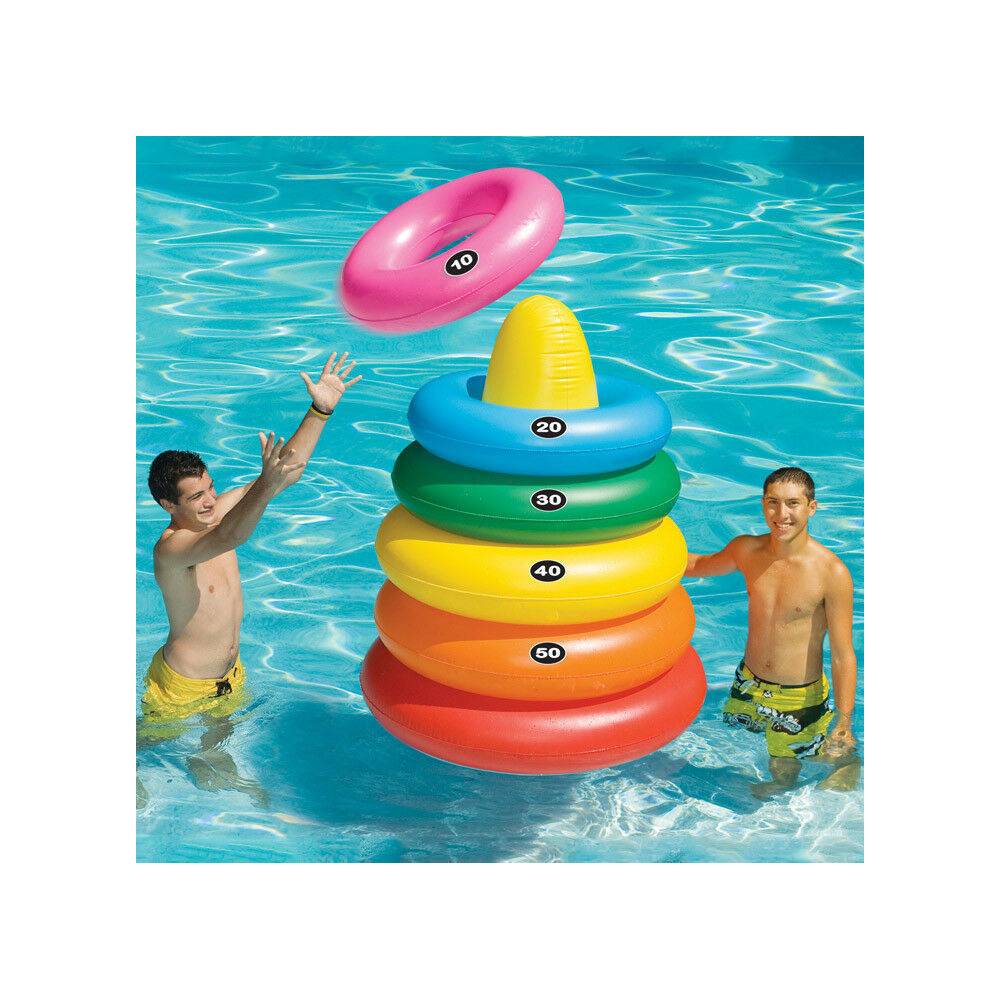Pyramide d'anneaux jeux d'eau. - Imagen 3