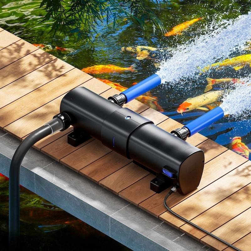 Stérilisateur Clarificateur UV Bassin 72W + 2 ampoules de rechange