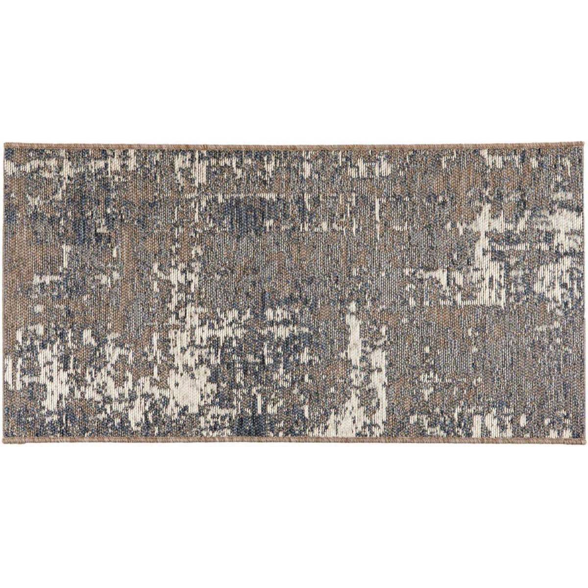 Vivaraise - Tapis extérieur en polypropylène Catania gris 110 x 60 cm - Image 1