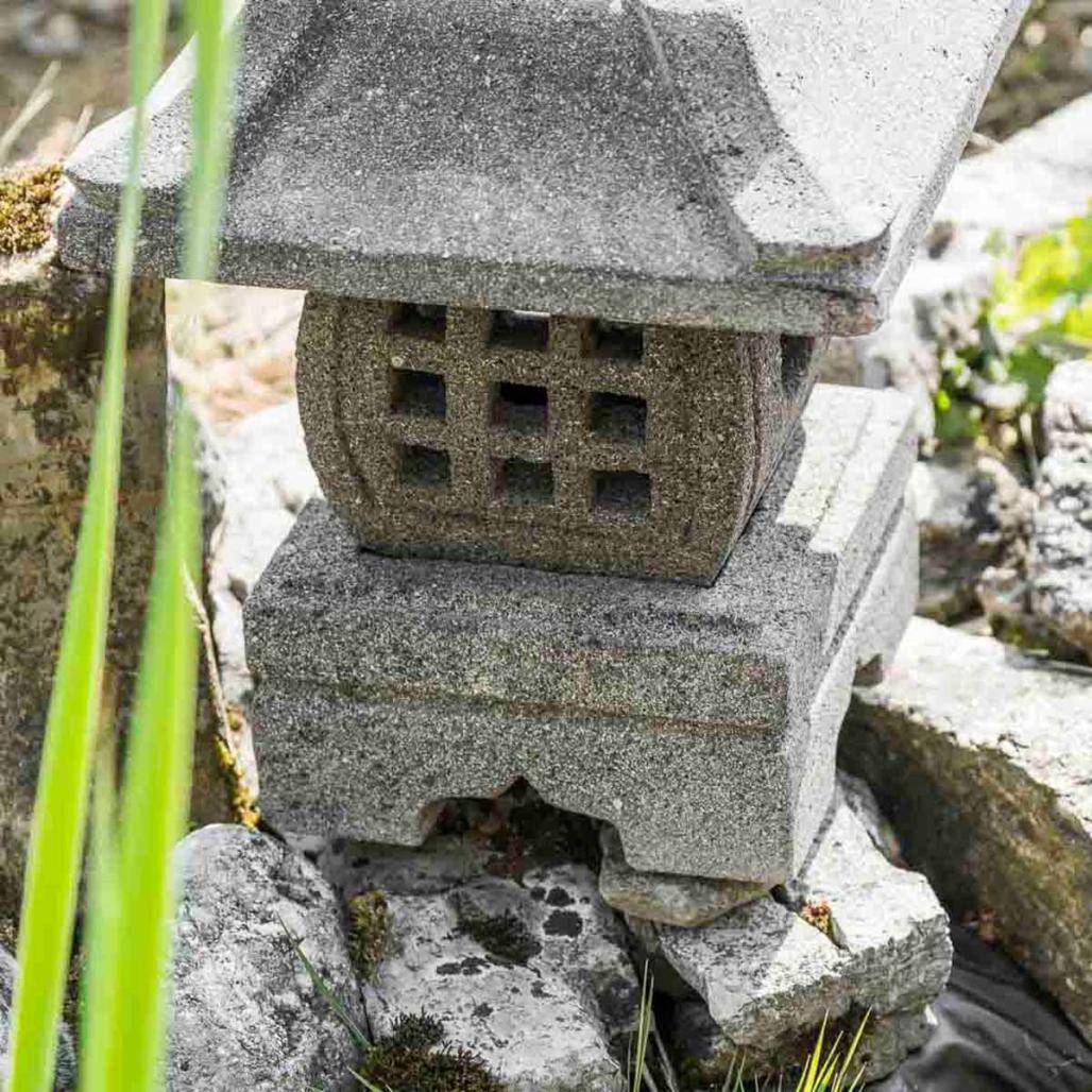 Lanterne de jardin japonais 40 cm - Imagen 5