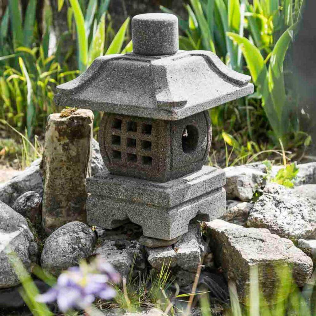 Lanterne de jardin japonais 40 cm - Imagen 2