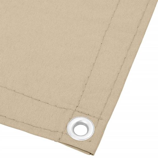 Écran de balcon polyester oxford beige 120 x 800 cm - PANGIVO - Image 3