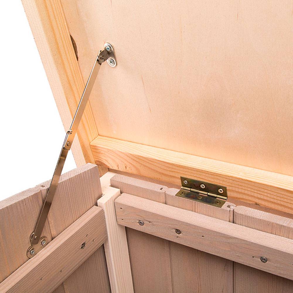 Ferplast - Ferplast Cage pour Lapins à Deux étages RANCH 120 en bois FSC, d'extérieur, avec Accessoires et Maison de lapin - Imagen 6