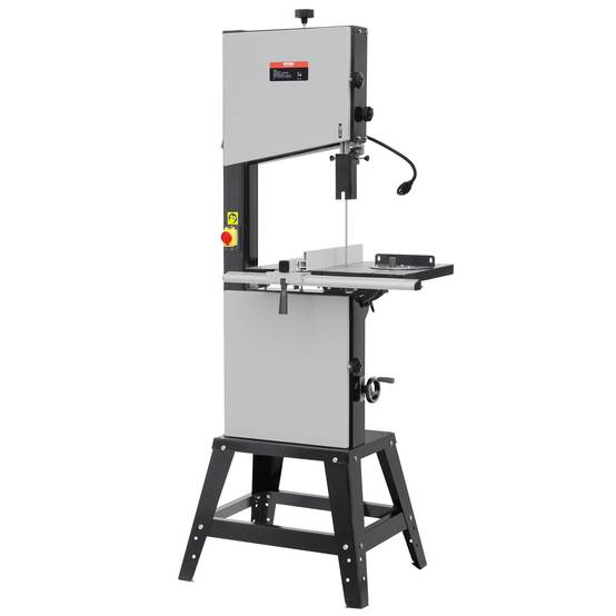 VEVOR Scie à ruban établi, 340 mm, 440-846 tr/min, 1100 W, hauteur coupe 330 mm. - Image 1