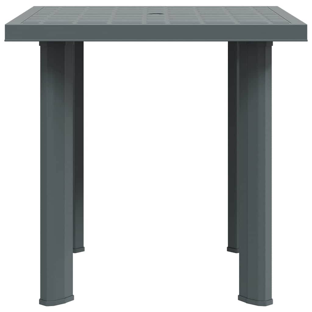 Maison Chic - Table de jardin | Table d'extérieur Vert 80x75x72 cm Plastique - Image 5