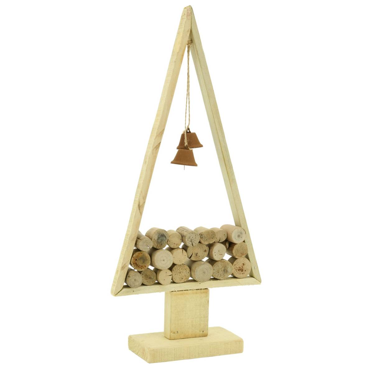 Aubry Gaspard - Sapin en bois et métal avec cloches