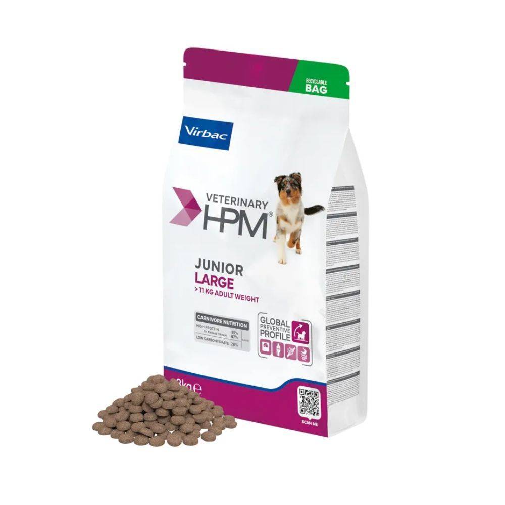 Virbac Junior Veterinary HPM Special Large pour jeune chien Sac 12 kg - Image 2