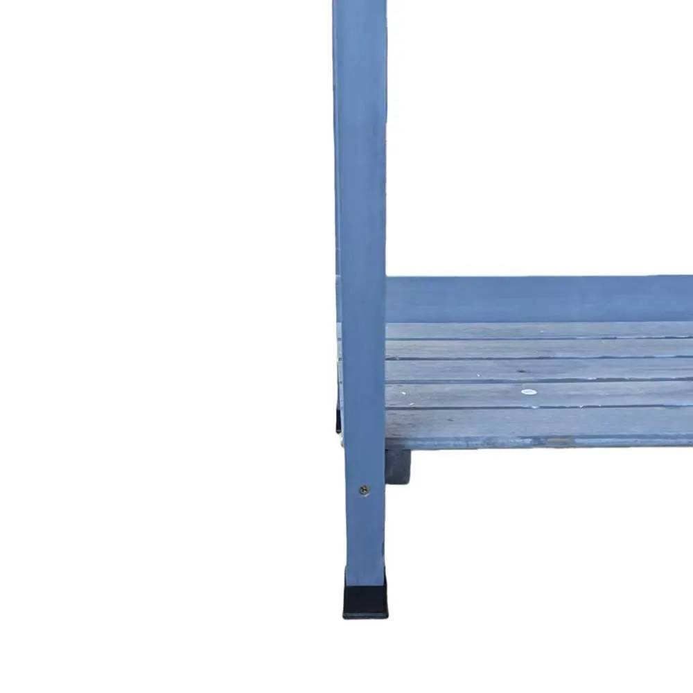 Table de rempotage en bois avec bac plastique - 114x46x120cm - Image 9