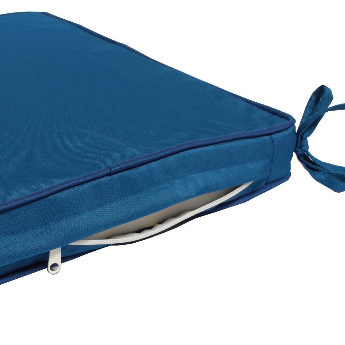 Coussin bleu marine pour chaises et fauteuils pliants - TECK'Attitude - Imagen 3