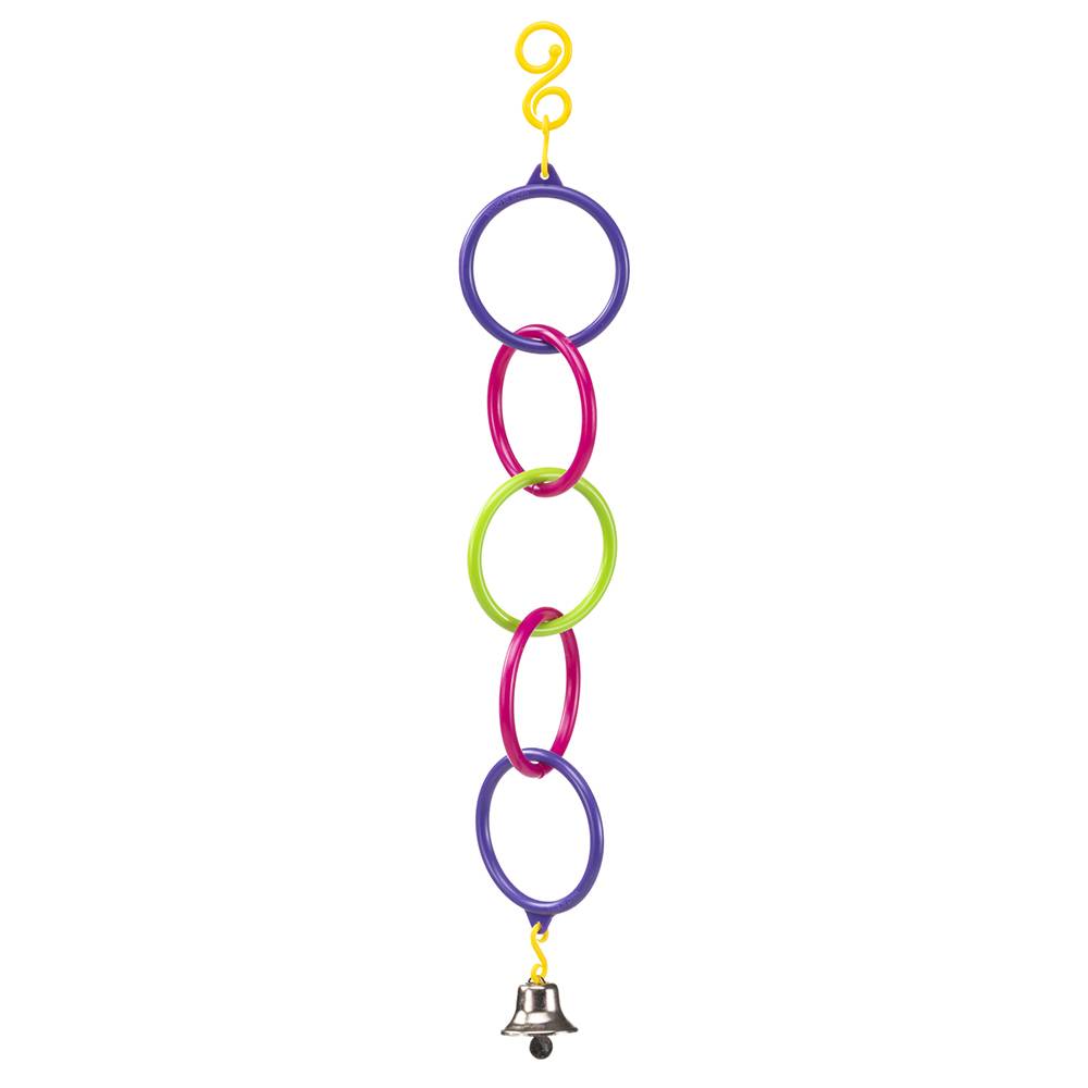 Ferplast - Accessoires pour cages à oiseaux Ferplast Jouet FPI 4270 coloré anneaux plastique