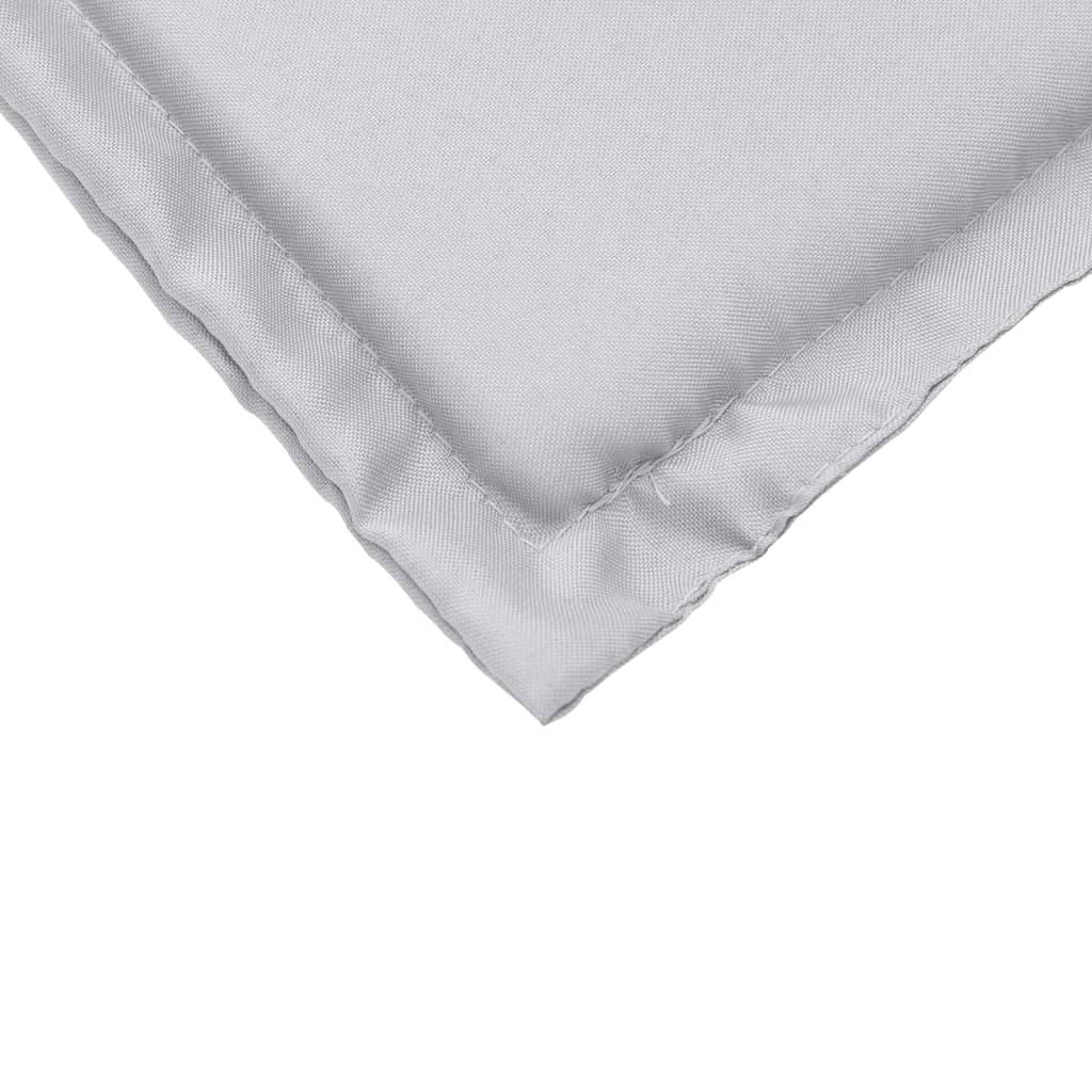 PANGIVO - Lot de 2 coussins de siège de jardin polyester gris clair 45 x 45 x 2 cm - PANGIVO - Image 9