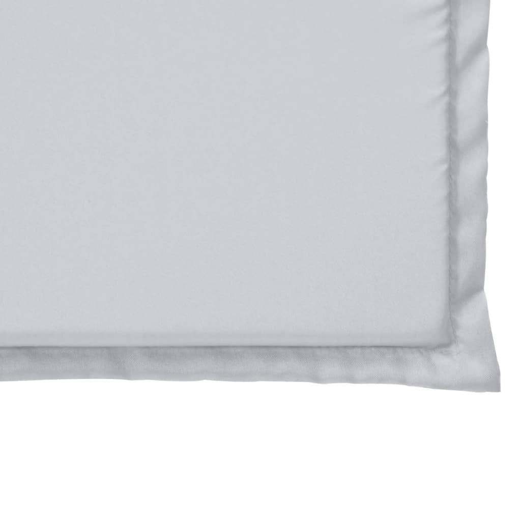 PANGIVO - Lot de 2 coussins de siège de jardin polyester gris clair 45 x 45 x 2 cm - PANGIVO - Image 8