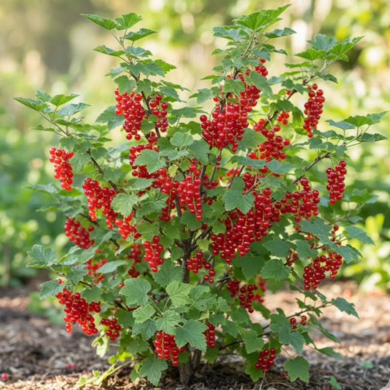 Groseillier à grappes Jonkeer Van Tets - Moyen rendement - Pot de 5L - 40/80 cm - De 1,00 m à 1,50 m - Imagen 4