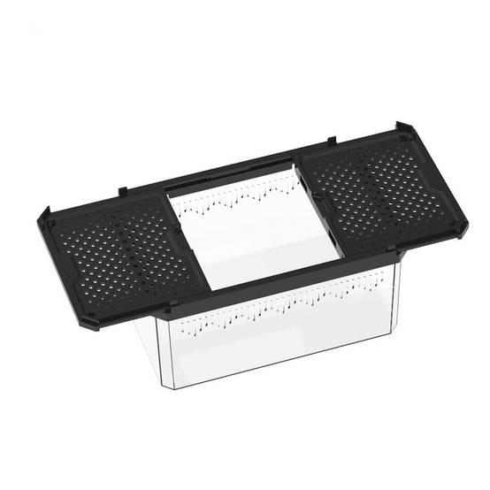 Boîte d'élevage en plastique pour reptiles - Double porte magnétique - MCBOSON - Image 8