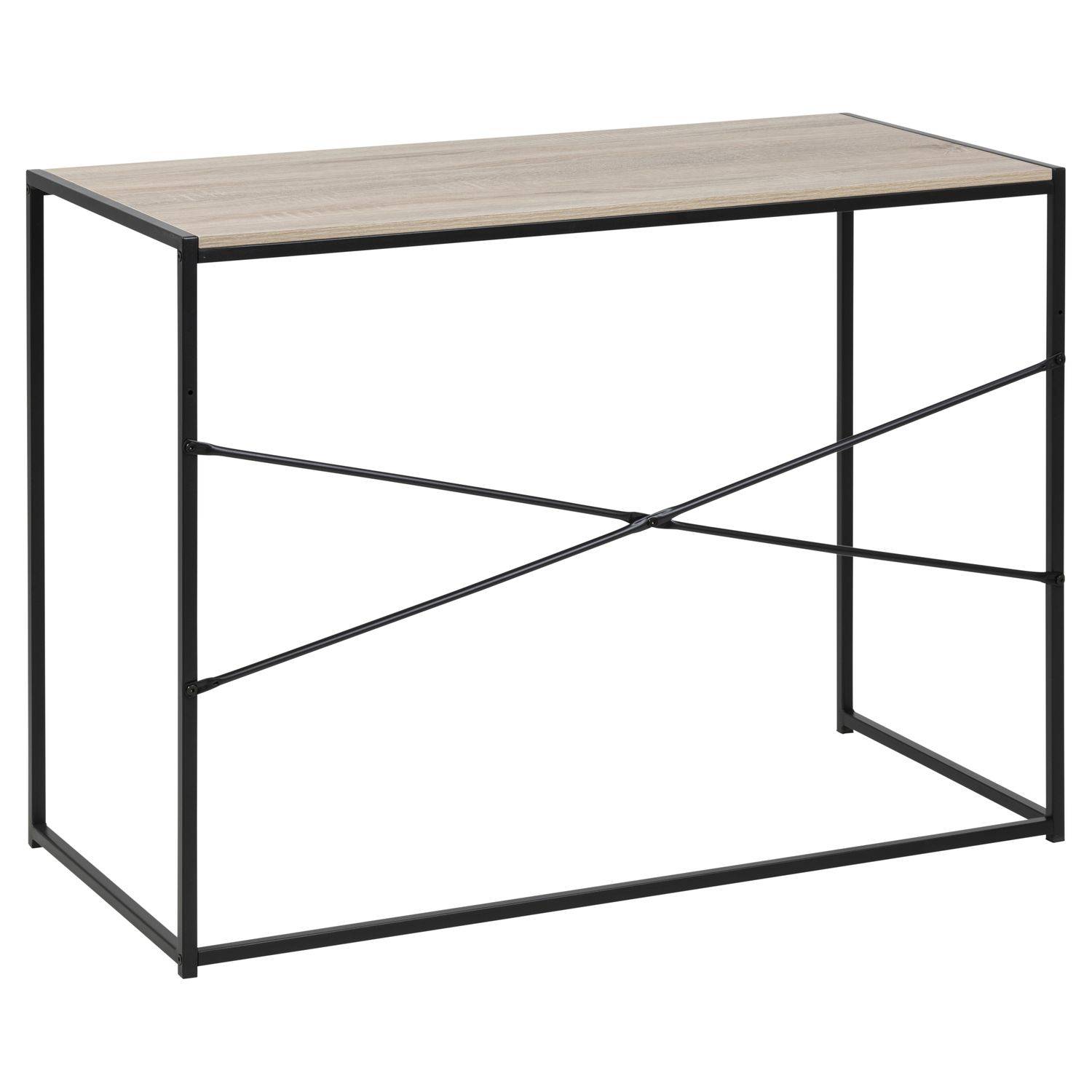 Sans Marque - Bureau Sireine en MDF et métal - Toilinux - Image 3