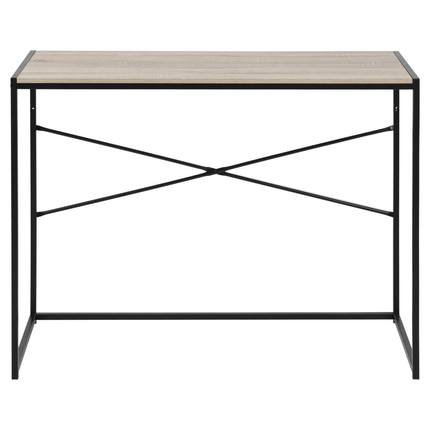 Sans Marque - Bureau Sireine en MDF et métal - Toilinux - Image 4