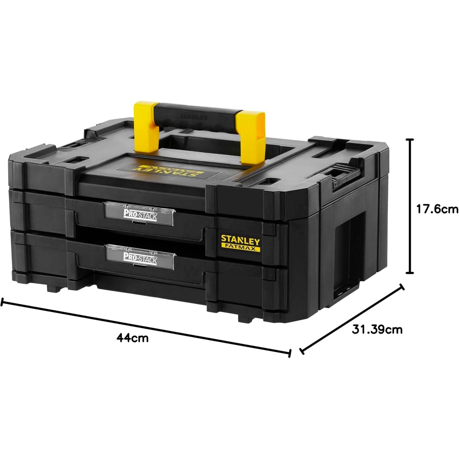 stanley - Mallette 2 Tiroirs - 44 x 33 x 17,6 cm - 7,5 kg - PRO-STACK FATMAX - STANLEY, FMST1-71969 - Image 8