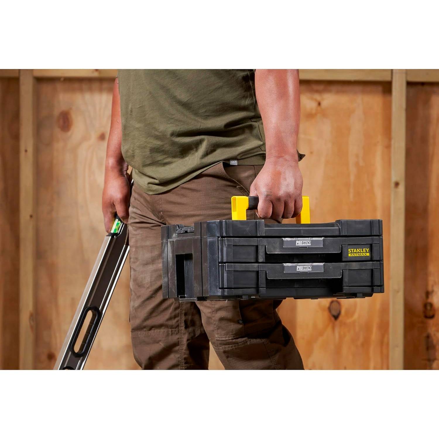 stanley - Mallette 2 Tiroirs - 44 x 33 x 17,6 cm - 7,5 kg - PRO-STACK FATMAX - STANLEY, FMST1-71969 - Image 7