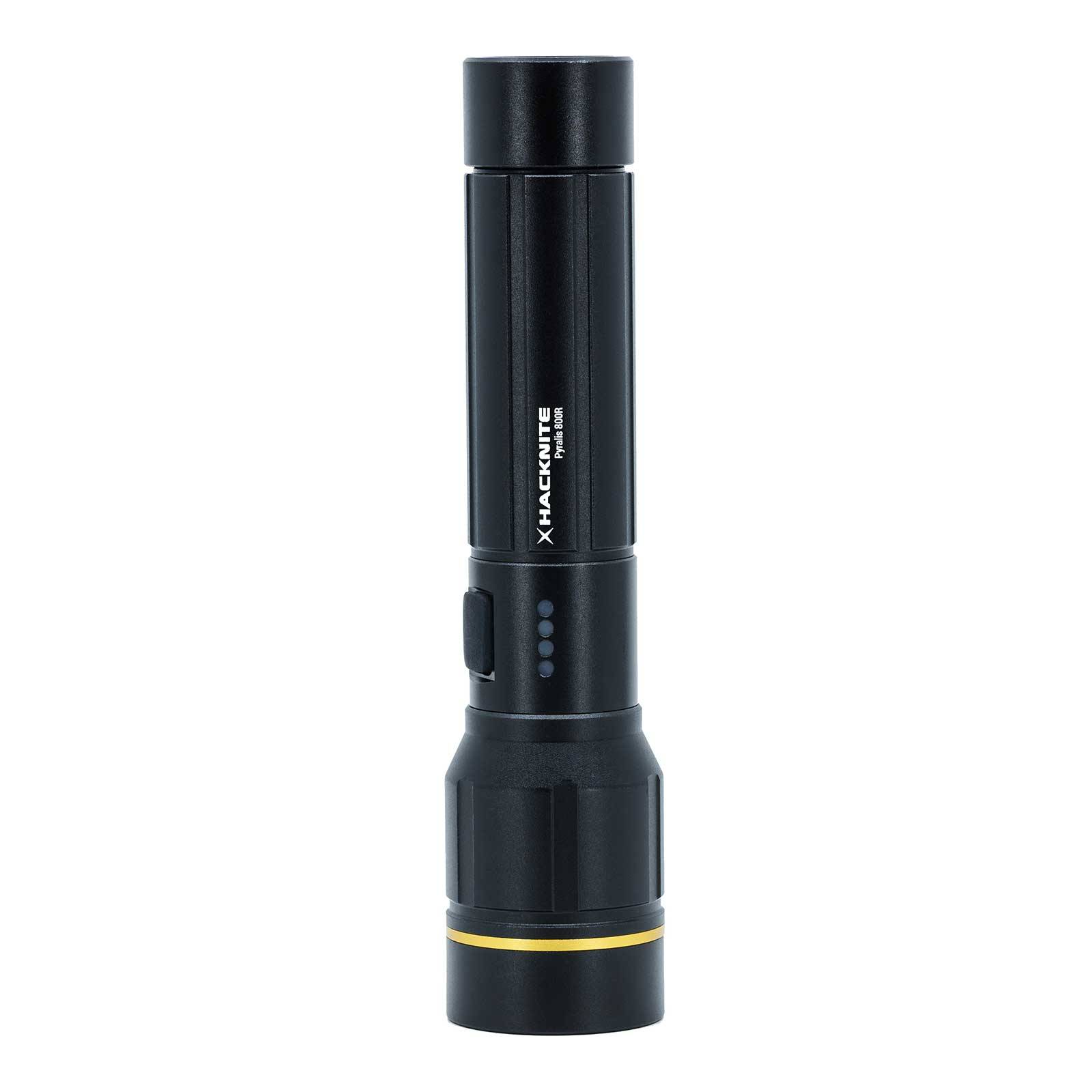 Lampe de Poche LED Rechargeable PYRALIS 800R - 800 lumens HACKNITE - Image 2