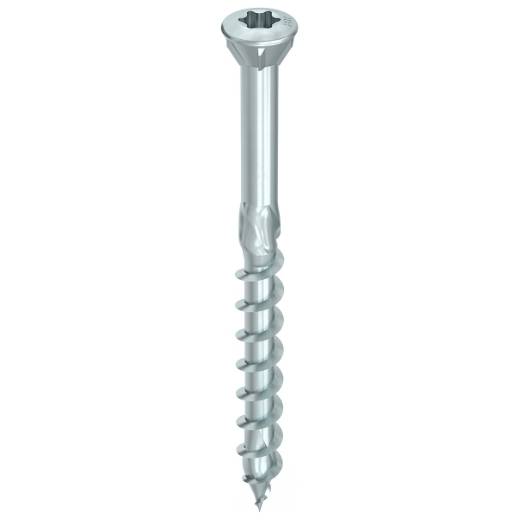 Vis HECO-Topix-Plus T-Drive, FP, A3K pour pare-close - Ø3,5x40mm - Tête Fraisée avec nervures de fraisage - Filetage Partiel - T10 - Boite de 200 - 61 - Imagen 1