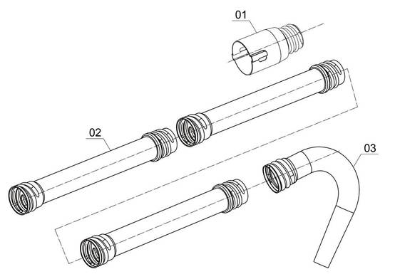 Einhell - Accessoires pour Souffleur sans fil GE-LB 18/200 Li E-Solo - Image 2