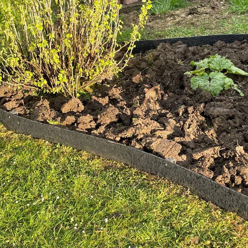 Bordure de jardin flexible JARDINEX 20 m - Noir  - Jardinex - Image 5
