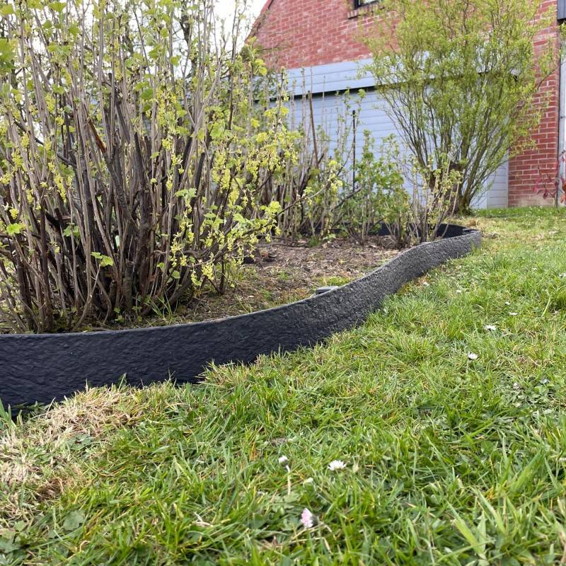 Bordure de jardin flexible JARDINEX 20 m - Noir  - Jardinex - Image 2