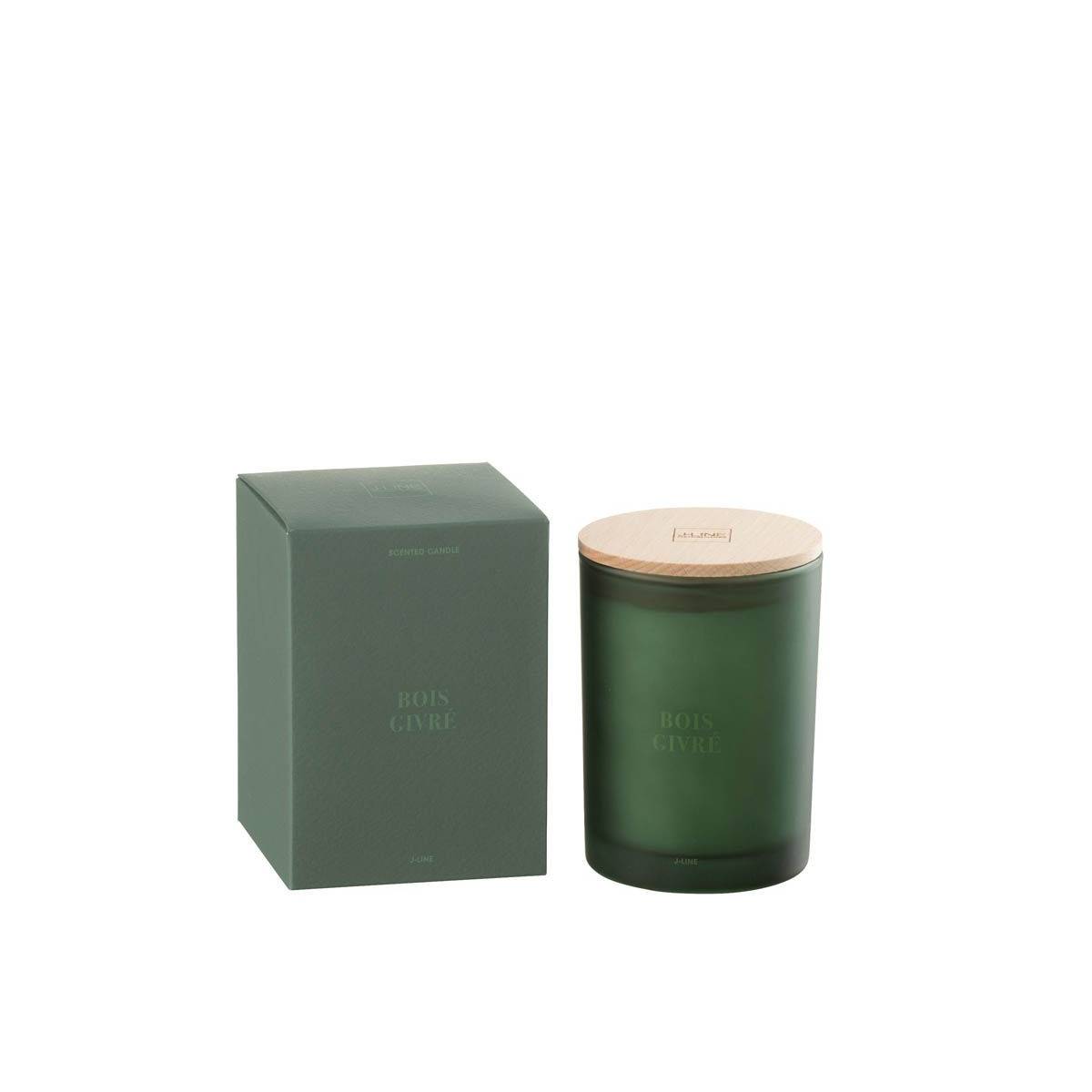 Bougie Parfumée "Accords Essentiels" 12cm Bois Givré - Image 2