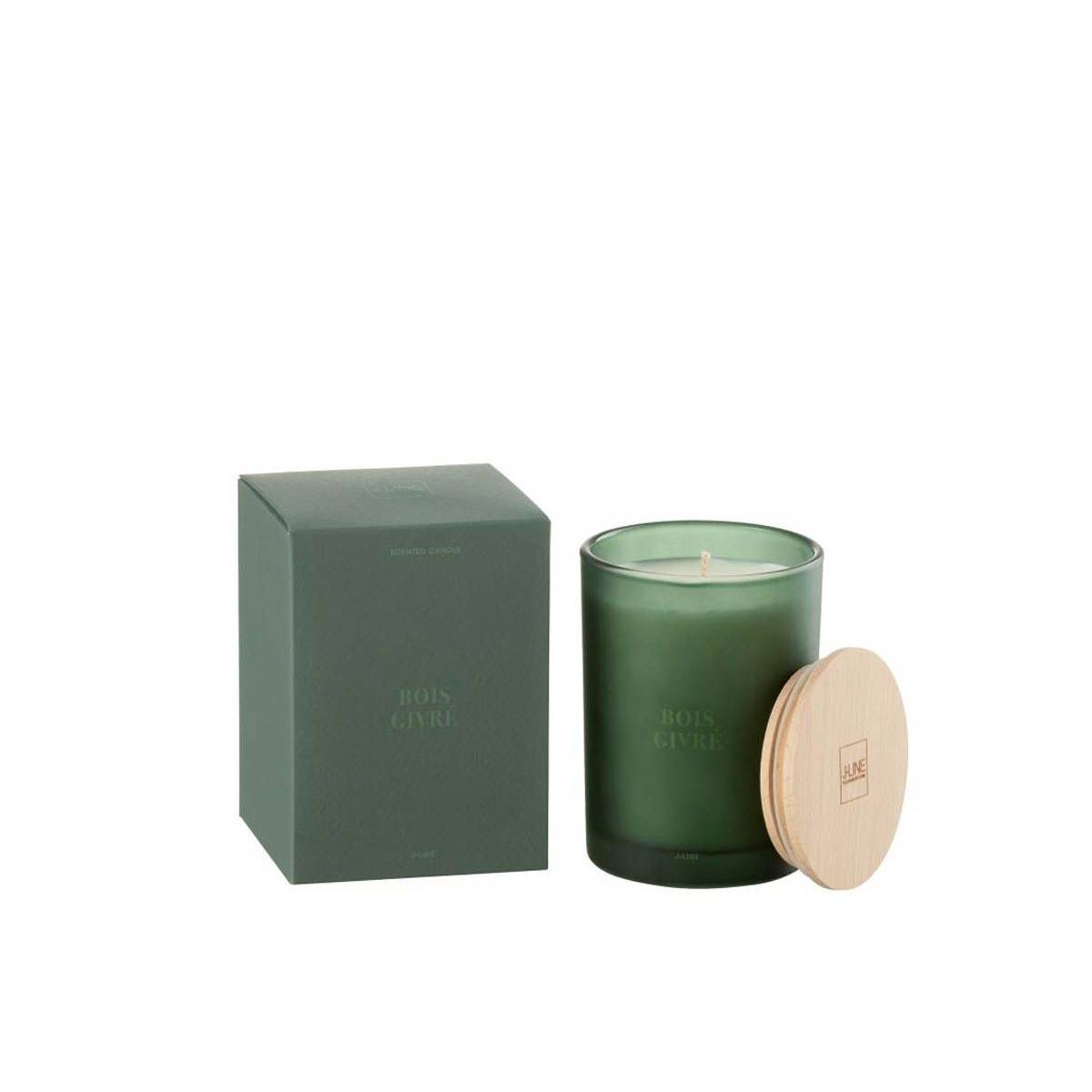 Bougie Parfumée "Accords Essentiels" 12cm Bois Givré - Imagen 3