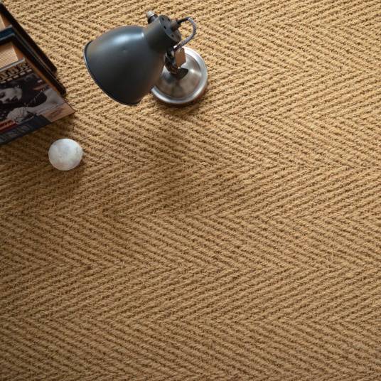 Decoweb - Tapis Coco - Paravan chevron - Ganse coton anthracite - 80 x 150 cm - Decoweb - Image 4