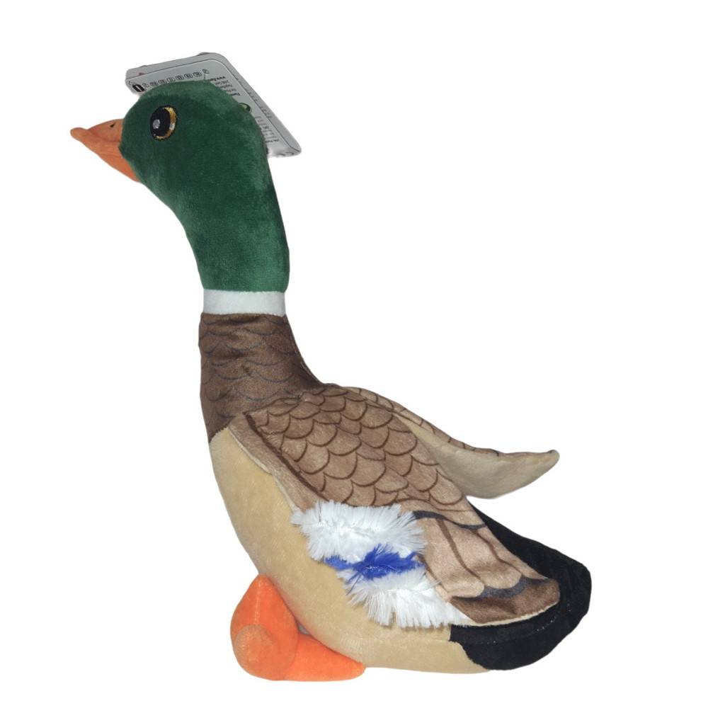 Flamingo - Peluche canard Paloma brun 33 cm, pour chien - Imagen 7