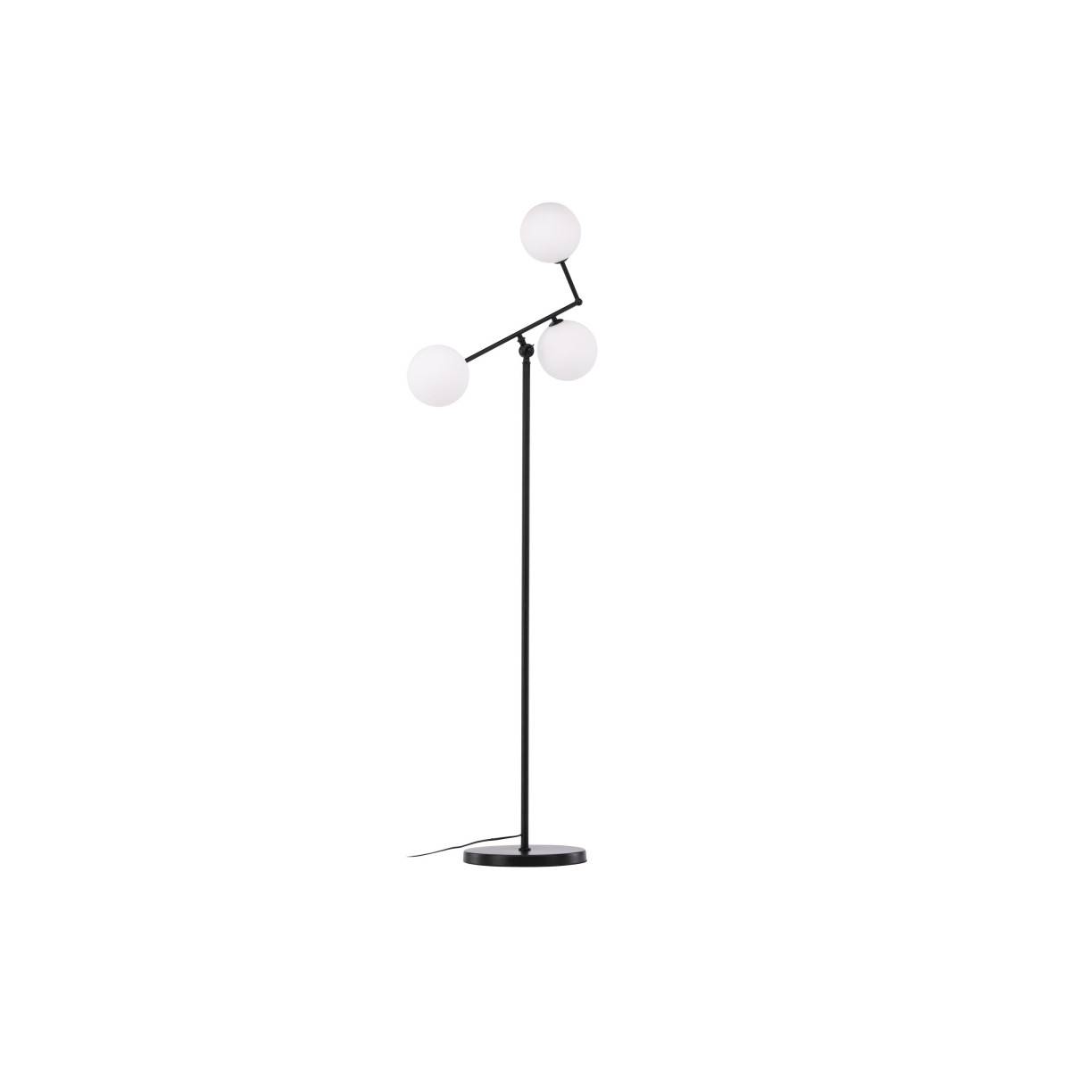 Paris Prix - Lampadaire Design "Marsan" 160 cm Noir - Image 3