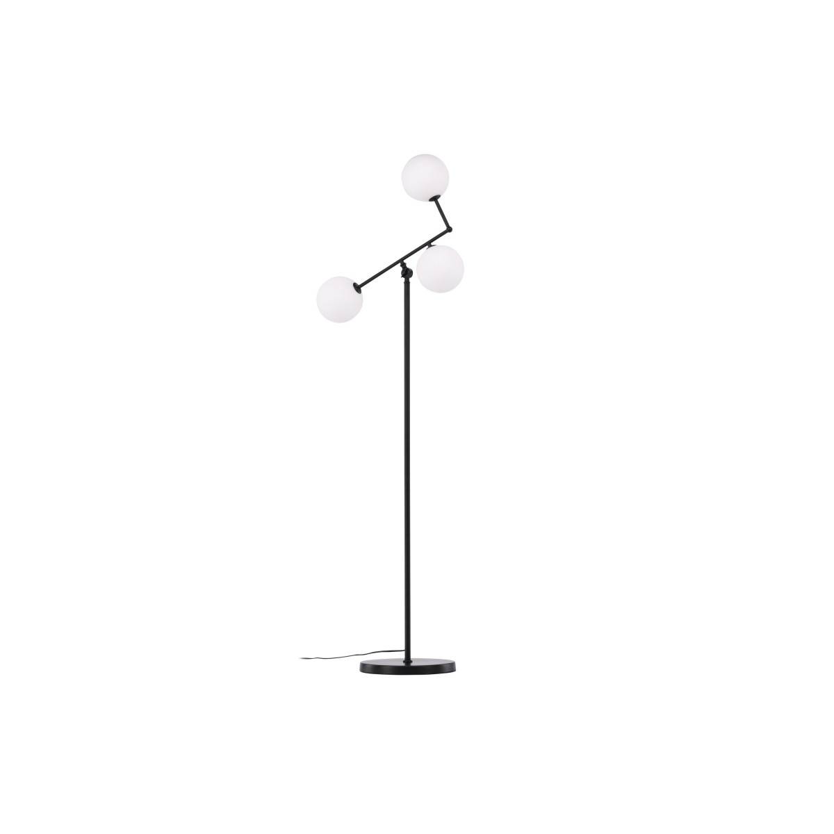 Paris Prix - Lampadaire Design "Marsan" 160 cm Noir - Image 7