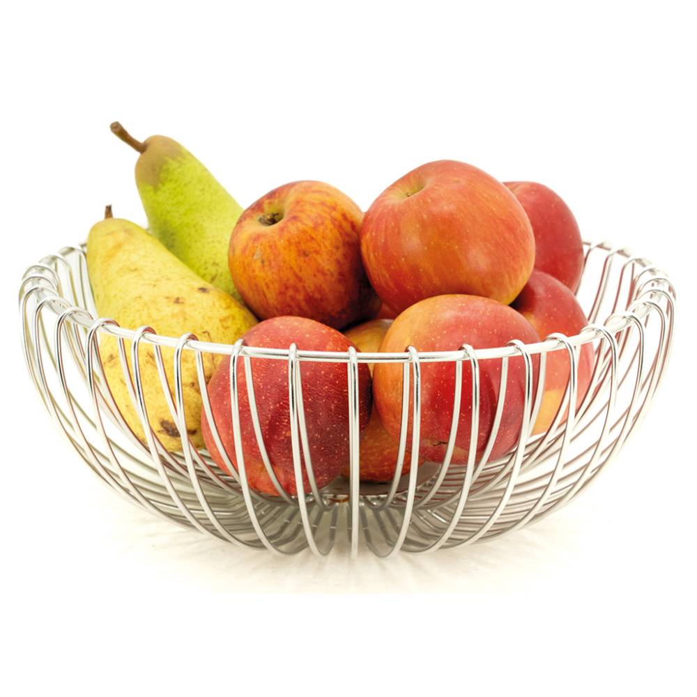 Aubry Gaspard - Coupe de fruits design Wire Wire argenté - Imagen 2