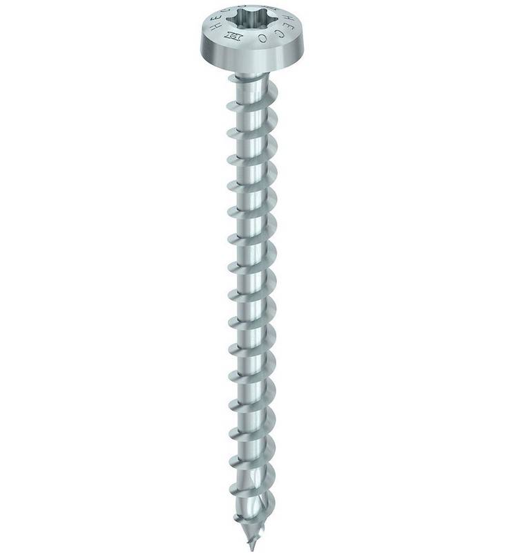 Vis HECO-Topix-Plus - Ø6x50mm - Tête Ronde - Filetage Total variable - T30 - Boite de 200 - 61037 - Imagen 1