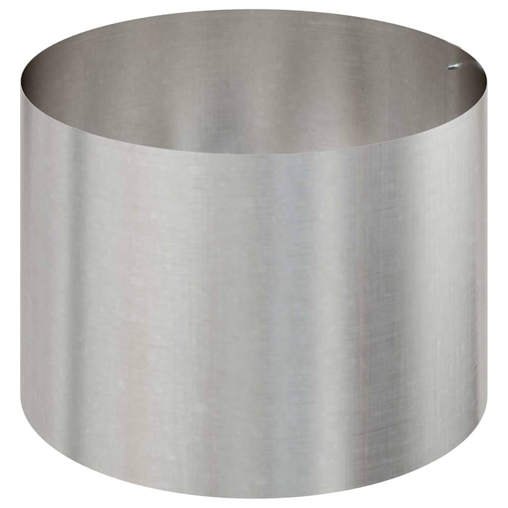 Maison Chic - Cache-pot, Pot De Fleurs Argent 90 x 90 x 20 cm Acier inoxydable g355 - Image 4