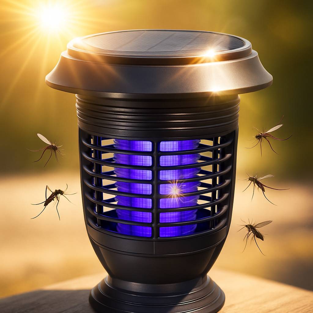 Piège à moustique solaire auto-nettoyant EZIlight® Mosquito Garden MG 20 - Image 2