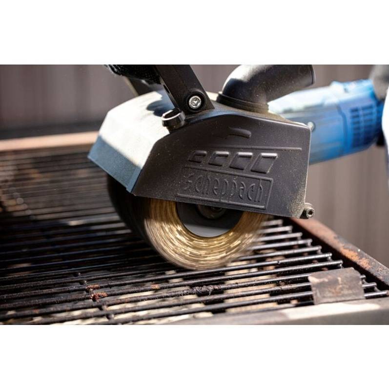 Scheppach - Décapeur à rouleaux MRS1300 - Soft start - Aspiration 1300W - Brosse métallique incluse - Ponceuse polisseuse - Surfaceuse - Ponceuse à satiner - SCHE - Image 4