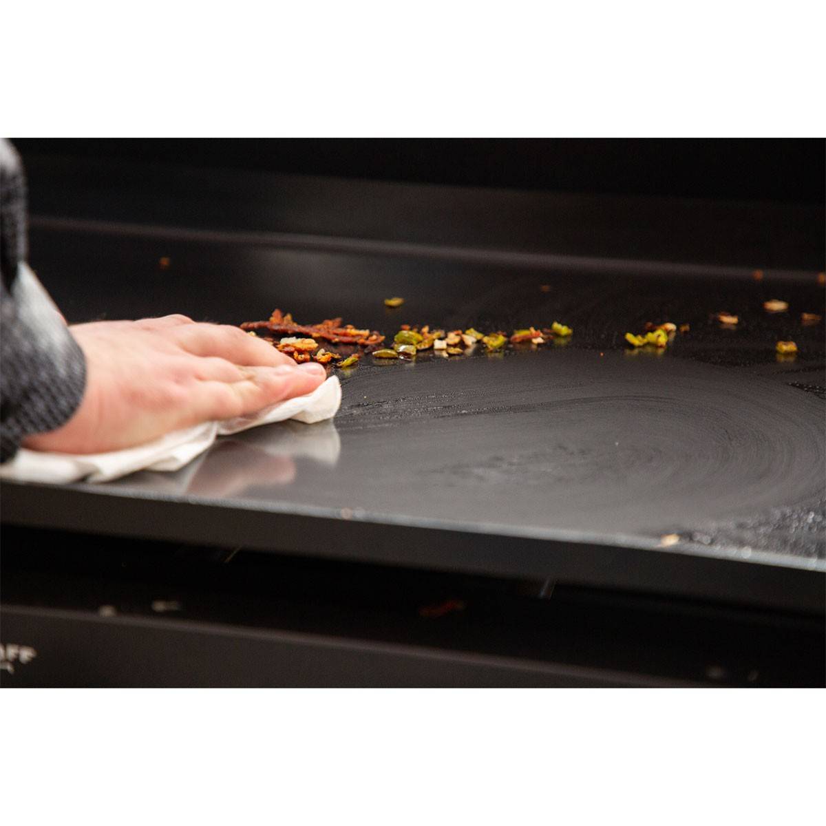 Plancha à gaz fonte Pit Boss Ultimate 5 brûleurs 92 x 46 chariot + couvercle - Image 9