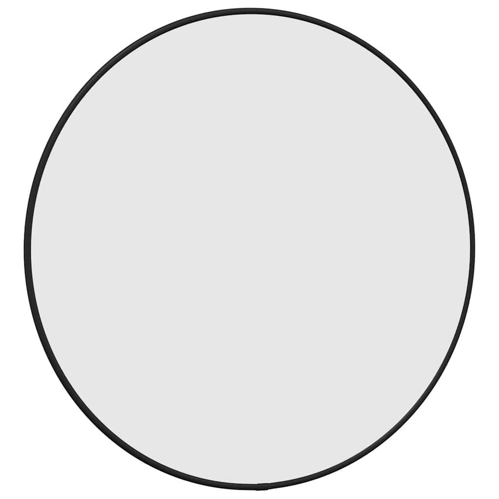 Maison Chic - Miroir mural - Miroir décoratif Noir Ø 50 cm Rond - Image 3