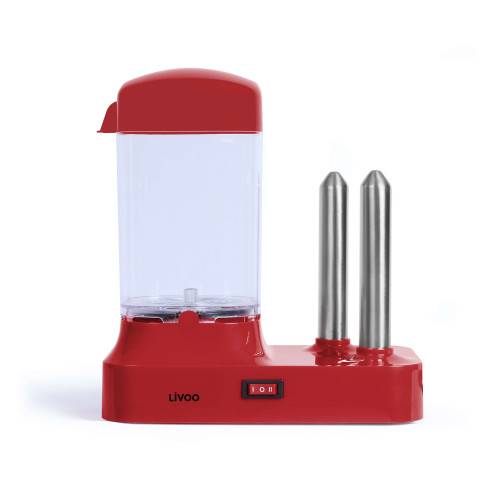 Livoo - Machine à hot-dog rouge 340W - Imagen 2