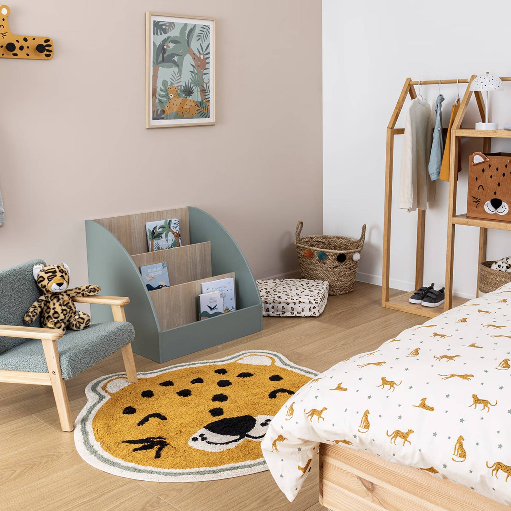Atmosphera - Tapis enfant tête de léopard - ATMOSPHERA - Imagen 4